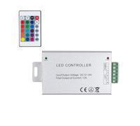 LEDKIA LIGHTING Controlador Regulador Tira LED RGB 12/24V DC con Mando IR High Power