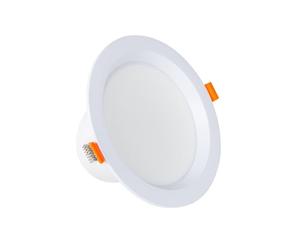 LEDKIA LIGHTING Downlight LED 12W Circular LUX CRI90 Corte Ø 125 mm IP44 No Flicker 2700K Blanco Cálido