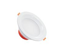 LEDKIA LIGHTING Downlight LED 6W Circular LUX CRI90 Corte Ø 90 mm IP44 No Flicker 4000K Blanco Neutro