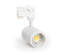 LEDKIA LIGHTING Foco Carril LED Trifásico 20W Pulyx Regulable CCT Seleccionable Multiángulo 15-60º Blanco