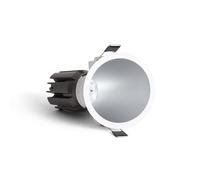 LEDKIA LIGHTING Foco Downlight LED 9W / 12W Cónico inclinación 20º Areni Corte Ø 85 mm 2700K Gris Blanco Cálido 12 W