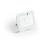 LEDKIA LIGHTING Foco Proyector LED 20W RGBW con Mando IR IP65 Blanco para Jardín, Terraza, Patio, RGBW