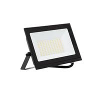 LEDKIA LIGHTING Foco Proyector LED 50W 120 lm/W IP65 S3 para Jardín, Terraza, Patio, 3000K No Negro Blanco Cálido