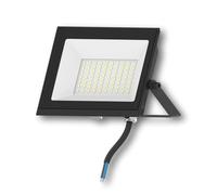 LEDKIA LIGHTING Foco Proyector LED 50W 120 lm/W IP65 S3 para Jardín, Terraza, Patio, 5000K No Negro Blanco Frío