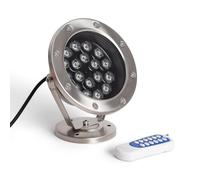 LEDKIA LIGHTING Foco Sumergible LED RGB 18W Superficie 12V DC IP68 RGB