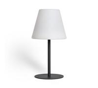LEDKIA LIGHTING Lámpara de Mesa Exterior Solar LED de Metal Larso 3000K Blanco Cálido