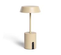 LEDKIA LIGHTING Lámpara de Mesa LED Metal Inalámbrica para Exterior Ula Beige