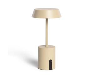 LEDKIA LIGHTING Lámpara de Mesa LED Metal Inalámbrica para Exterior Ula Beige