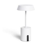 LEDKIA LIGHTING Lámpara de Mesa LED Metal Inalámbrica para Exterior Ula Blanco