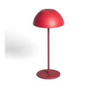 LEDKIA LIGHTING - Lámpara de Mesa LED Portátil | Batería USB Recargable | Potencia 2W | Protección IP44 | Diseño Moderno y Elegante | Uso Interior/Exterior, Topo, Metal