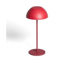 LEDKIA LIGHTING - Lámpara de Mesa LED Portátil | Batería USB Recargable | Potencia 2W | Protección IP44 | Diseño Moderno y Elegante | Uso Interior/Exterior, Topo, Metal