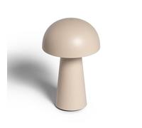 LEDKIA LIGHTING Lámpara de Mesa LED Portátil Exterior con Batería USB Recargable Uyanga Beige