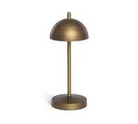 Ledkia Lámpara de Mesa LED Portátil para Exterior Metal con Batería Recargable Pirinoa Negro