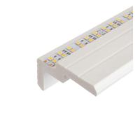 LEDKIA LIGHTING Moldura para Tira LED 2m Scala M Blanco
