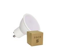 LEDKIA LIGHTING Pack 5 Bombillas LED 12/24V GU10 6W 600 lm No Flicker 6500K Blanco Frío GU10 4000k neutral white - pack 5 units