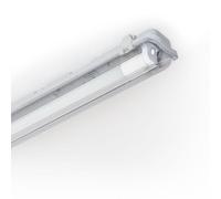 LEDKIA LIGHTING Pantalla Estanca 150cm IP65 con Tubo LED Cristal 22W 140lm/W 6000K Blanco Frío G13