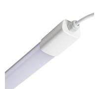 LEDKIA LIGHTING Pantalla Estanca LED 120cm 36W PC IP65 3200K Blanco Cálido