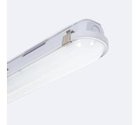 LEDKIA LIGHTING - Pantalla Estanca LED 120cm con Luz de Emergencia | 36W 4500 lm |IP65 | Uso Interior y Exterior, Blanco Neutro 4000K, Policarbonato