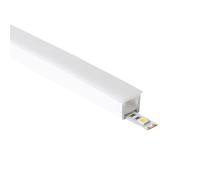 LEDKIA LIGHTING Perfil Neón SFLEX 20x16 Superficie/Empotrable Curva Vertical para Tira LED IP20 hasta 12 mm 5 m