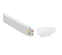 LEDKIA LIGHTING Perfil Neón SFLEX 6x12 Superficie/Empotrable Curva Lateral para Tira LED IP20 hasta 8 mm 10 m