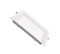 LEDKIA LIGHTING Placa LED 16W Cuadrada CCT Seleccionable Microprismático Corte 150x150 mm No Flicker 2700K - 4000K - 6000K Seleccionable (Cálido-Neutro-Frío)