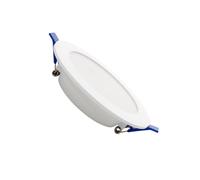 LEDKIA LIGHTING Placa LED 6W Circular SOLID Corte Ø 100-110 mm 6500K TRIAC Blanco Frío