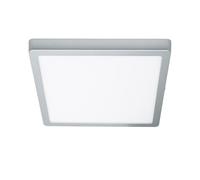 LEDKIA LIGHTING Plafón LED 24W Cuadrado Aluminio 280x280 mm Slim CCT Seleccionable Galán SwitchDimm para Cocina, Comedor, Habitación Plateado
