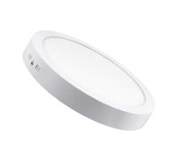 LEDKIA LIGHTING - Plafón LED para Cocina, Comedor, Habitación, Baño 24W Circular | Iluminación 1900 Lúmenes | Fácil Instalación | Ahorro Energético | 4000K Blanco Neutro, Aluminio