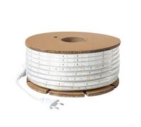 LEDKIA LIGHTING Tira LED Regulable 220V SMD 60 LED/m BOBINA 50m 6W/m 600lm/m Ancho 12mm Corte 20cm IP65 Blanco Frío