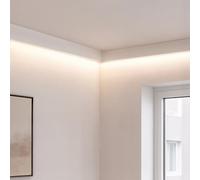 LEDKIA LIGHTING Moldura para Tira LED 2m Big Elah Blanco