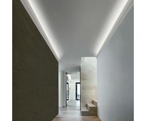 Ledkia Moldura para Tira LED 2m Flame de Alta Calidad | Iluminación Decorativa Indirecta