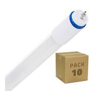 Ledkia Pack Tubos LED 60 cm T5 Cristal Conexión Dos Laterales 9W (10 un)