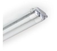 LEDKIA LIGHTING Pantalla Estanca 120 cm con 2 Tubos LED T8 G13 Incluidos | 5040 lm | Luz Blanca Fría 6000K | IP65 | Iluminación Técnica para Garajes, Exteriores Cubiertos o Almacenes