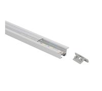 LEDKIA Perfil Aluminio Empotrable para Techo con Clips para Tiras LED hasta