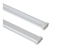 LEDKIA Perfil Aluminio Estanco IP65 Empotrable 2m para Tira LED hasta 8 mm