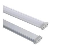 LEDKIA Perfil Aluminio Estanco IP65 Empotrable 2m para Tira LED hasta 8 mm