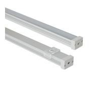 LEDKIA Perfil Aluminio Estanco IP65 Superficie 2m para Tira LED hasta 10 mm