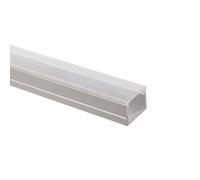 LEDKIA Perfil Aluminio Superficie para Tiras LED hasta 16 mm con Tapa Conti