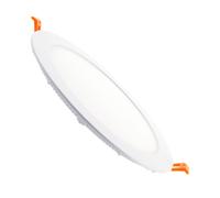 Ledkia Placa LED 20W Circular SuperSlim Corte Ø 205 mm 3000K Blanco Cálido 5000k cool white