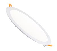 Ledkia Placa LED 24W Circular SuperSlim Corte Ø 280 mm 3000K Blanco Cálido