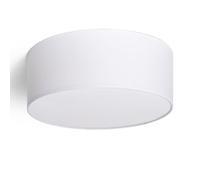 LEDKIA Plafón Circular Tela Ø450 mm Korsade Blanco