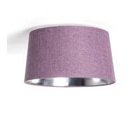 LEDKIA Plafón de Techo Tela Nelinha Violeta | Ideal para Cocina, Comedor, Habitación