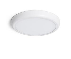 LEDKIA Plafón LED 24W Circular Metal Ø300 mm Design White 4000K Blanco Neu