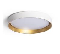 LEDKIA Plafón LED 30W Circular Metal Ø550 mm CCT Seleccionable Big Broadway | Ideal para Cocina, Comedor, Habitación