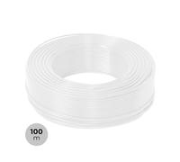 Ledkia Rollo 100m Cable Eléctrico Manguera 3x1.5mm² Blanco 1kV RV-K Blanco White