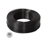 Ledkia Rollo 100m Cable Eléctrico Manguera Exterior 3x1.5mm² XTREM H07RN-F Negro Black