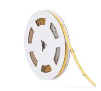 LEDKIA Tira LED 24V COB 320 LED/m 5m 10W/m 1000lm/m Ancho 8mm Corte 5cm IP2