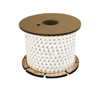 Ledkia Tira LED CCT 220V 120 LED/m BOBINA 50m 10W/m 900lm/m Ancho 14mm Corte 100cm IP65 CCT (2700K - 4000K - 6500K)