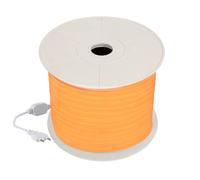 Ledkia Tira LED Neón Regulable 220V BOBINA 50m Naranja Circular 360 9W/m Corte 100cm IP67 Naranja