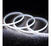 Ledkia Tira LED Regulable COB 220V Autorectificada 320 Led/m IP65 720 Lm/m Ancho 12 Mm Corte 50 Cm a Medida Cool white 6000k 35m